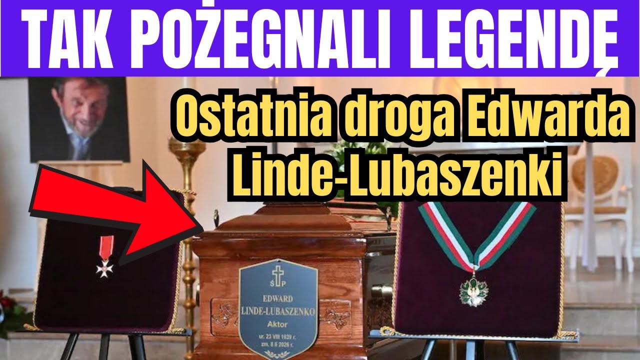 Ostatnia droga Edwarda Linde-Lubaszenki! Tak żegnali legendę! 