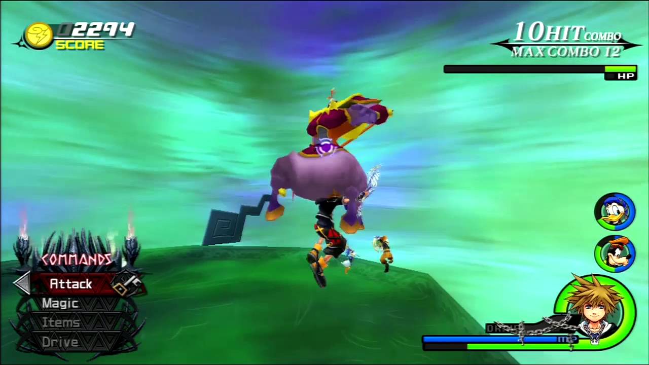 Kingdom Hearts II Final Mix HD Sidequests - The Pain and Panic Paradox Cup