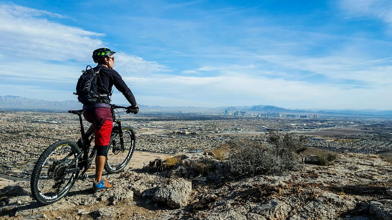 Mountain Biking Ike's Peak and 3 Mile Smile in Las Vegas