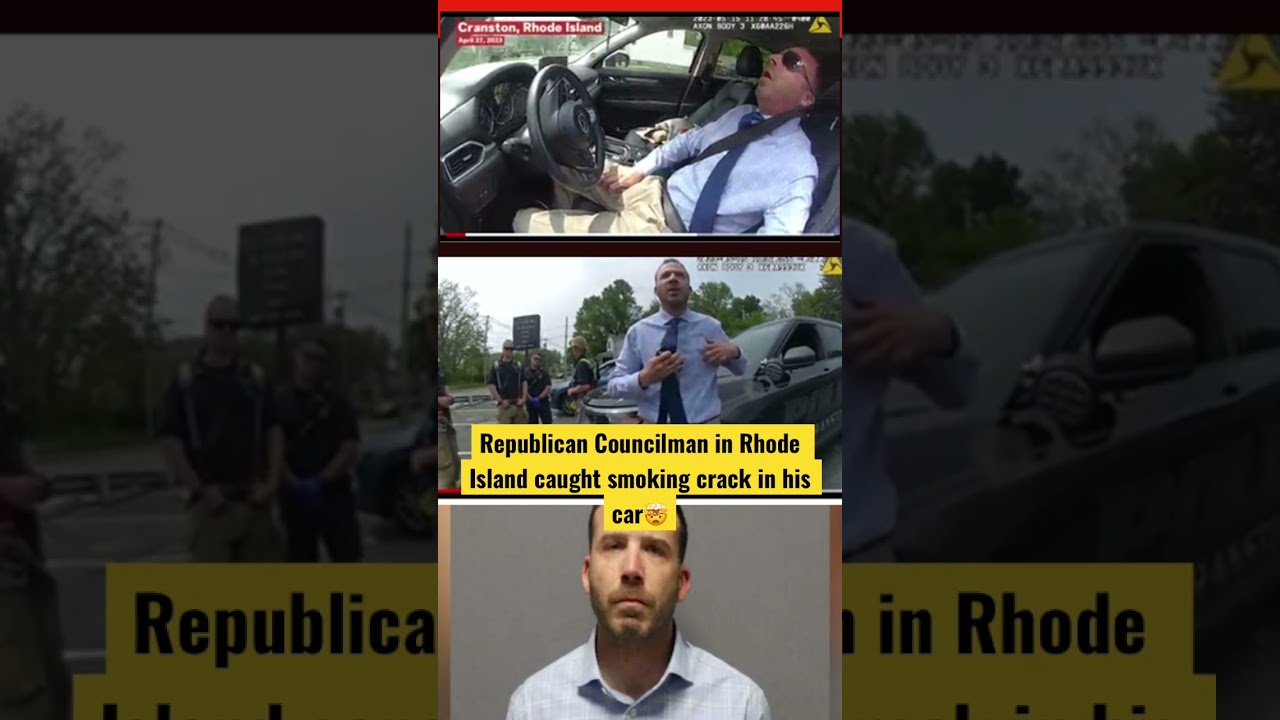 #republican Matthew Reilly of #rhodeisland arrested for smoking crack😳 #shorts #politics #news