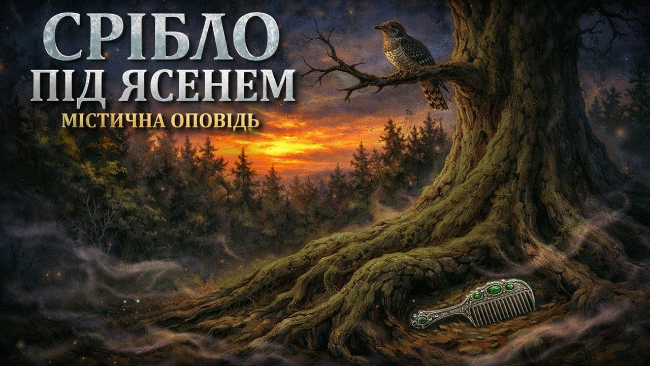 Срібло під ясенем. Що принесла дівчина з лісу? Містична історія про відьму.