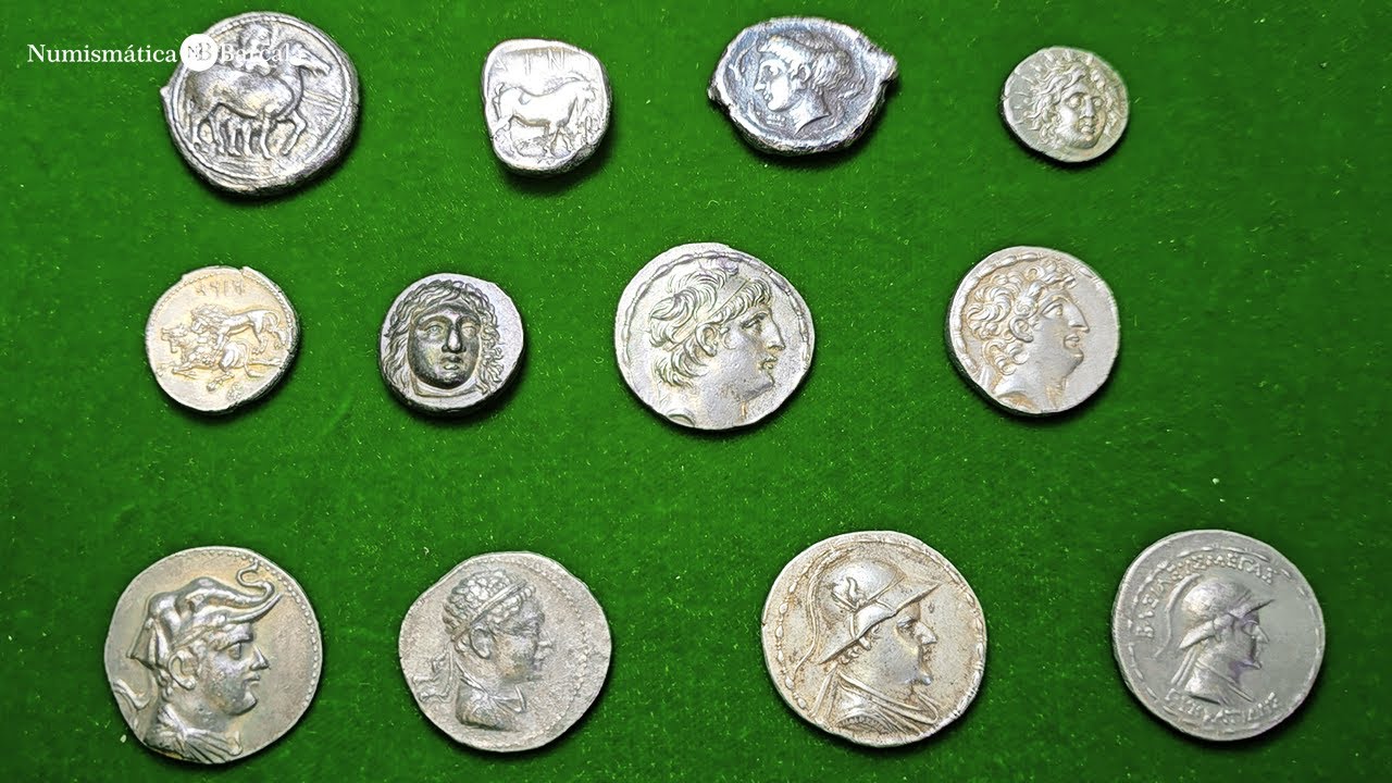 MONEDAS GRIEGAS MUY RARAS EN NUMISM&Aacute;TICA BARCALA