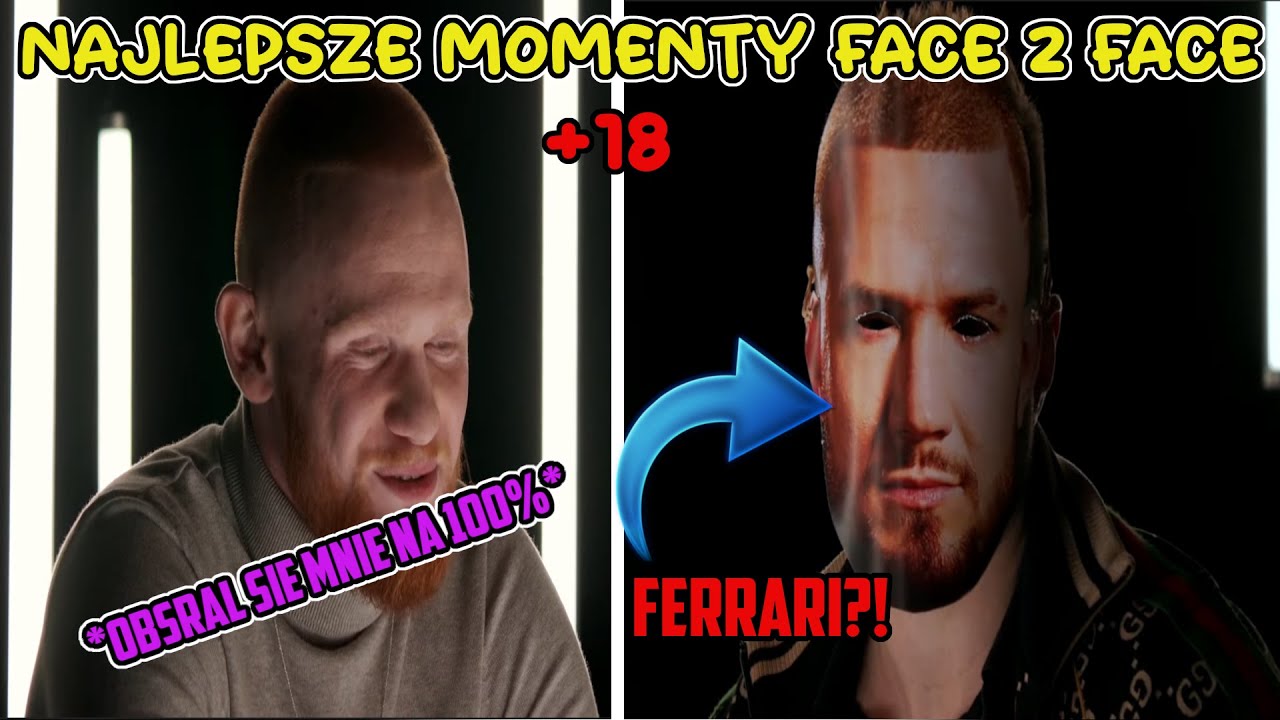 PATRYKOS vs POLAK (FERRARI) F2F - NAJLEPSZE MOMENTY