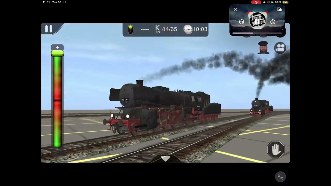 Slowest train race