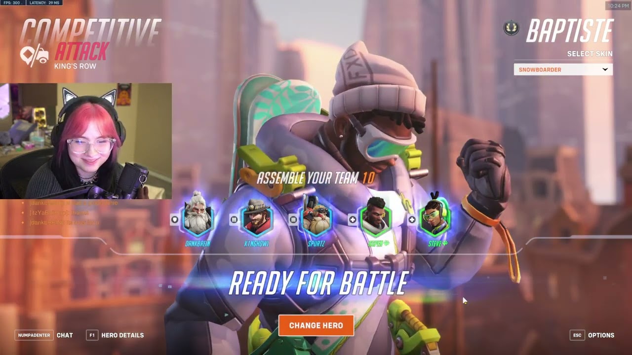 32K HEALS! ASPEN SHOWS HIS INSANE BAPTISTE OVERWATCH 2 SEASON 10