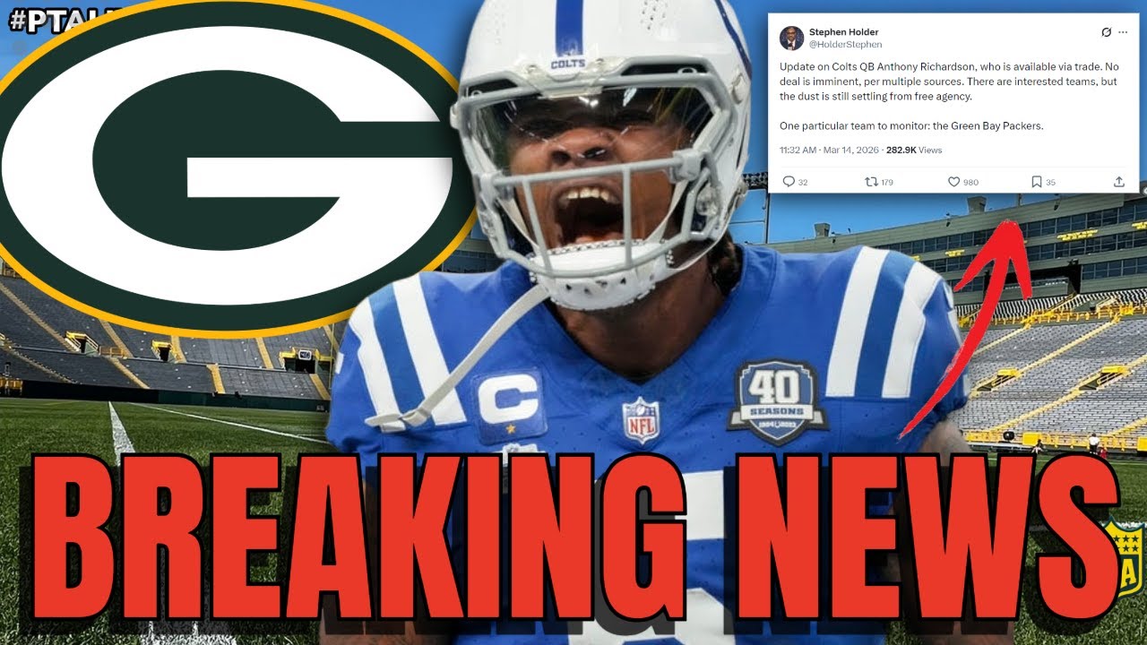 🔴 PACKERS TARGETING ANTHONY RICHARDSON?! More Trade Rumors Just RAMPED UP?