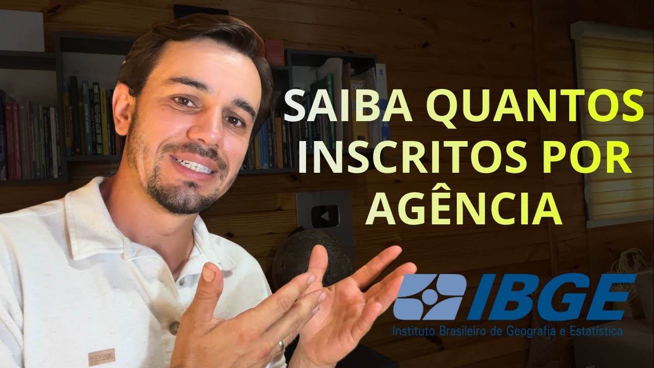 EXCLUSIVO! Concurso IBGE APM/SCQ - Concorrência e quantidade de inscritos!