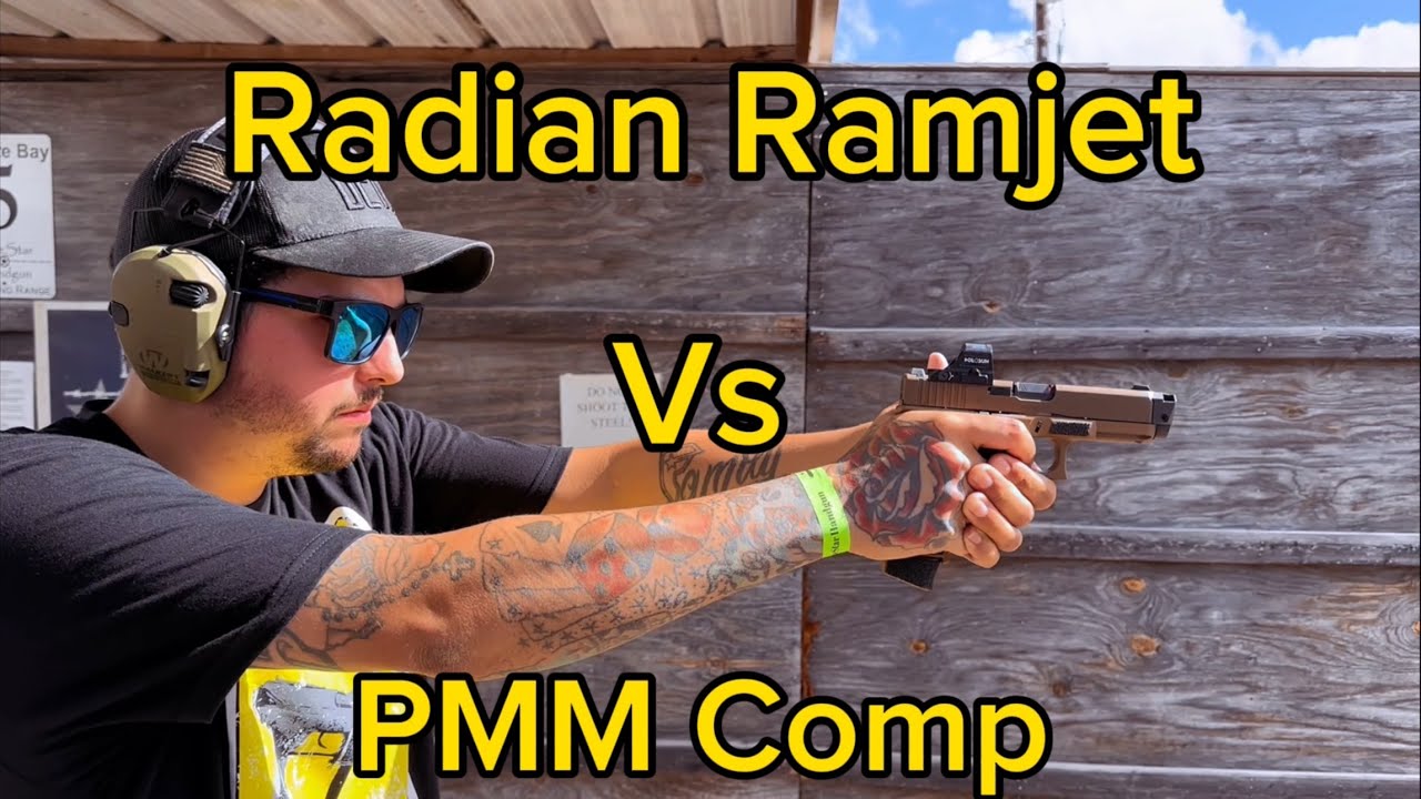 Testing out the Radian Ramjet + Afterburner and the PMM Comp ft RunItTactical!! //Glocktober//🔥🔥🔥
