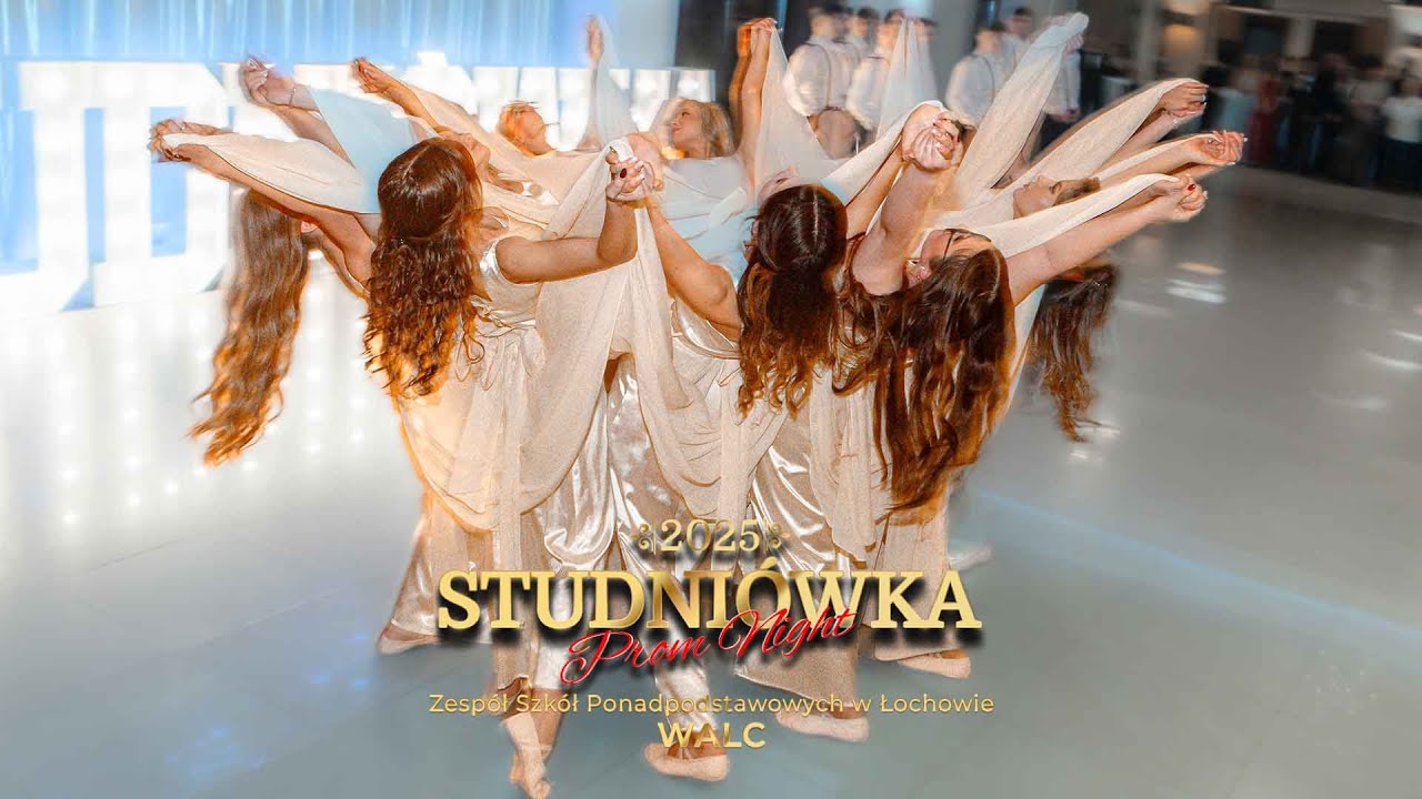 Studniówka 2025 -  ZSP Łochów - WALC - taniec pokazowy