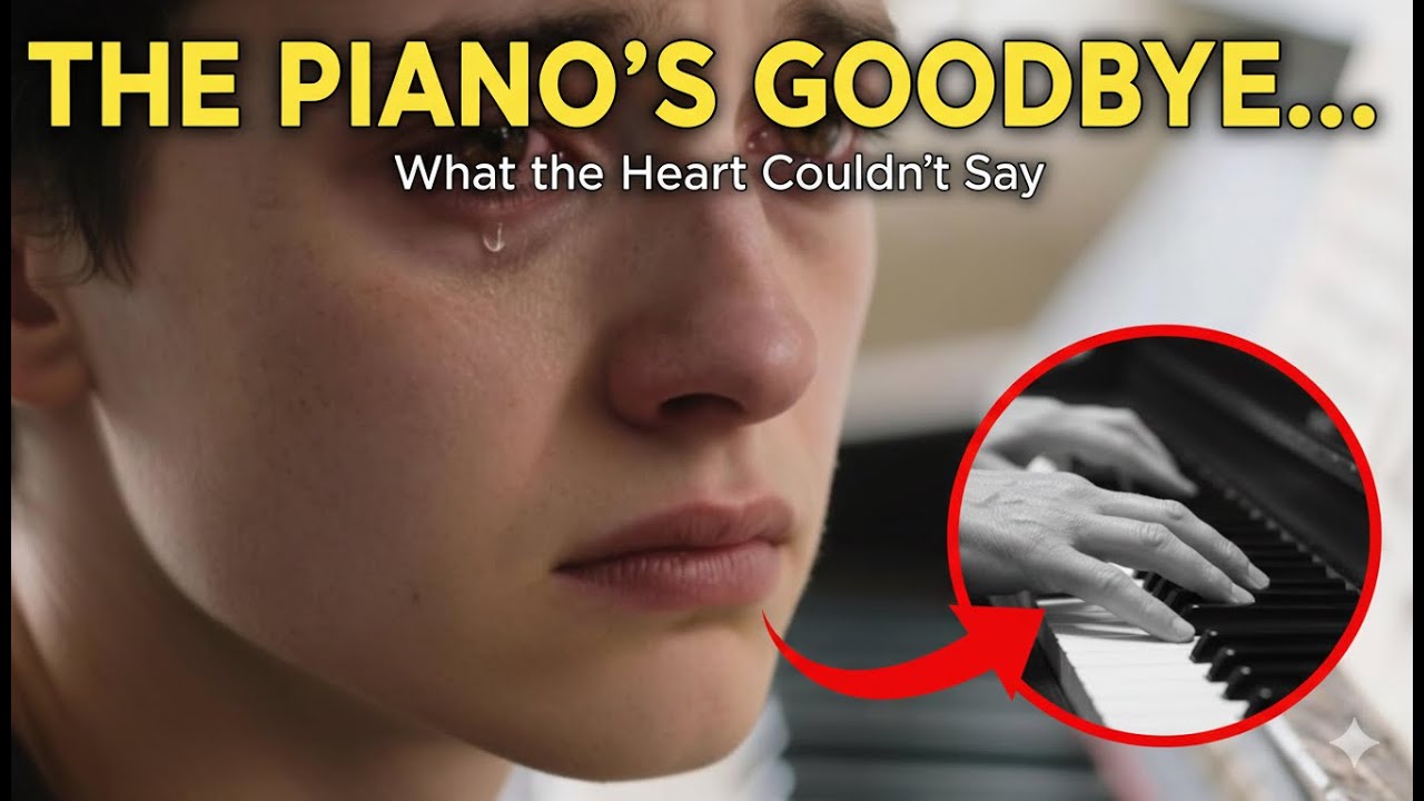 One Minute Before Goodbye, the Piano Spoke What the Heart Could Not Say