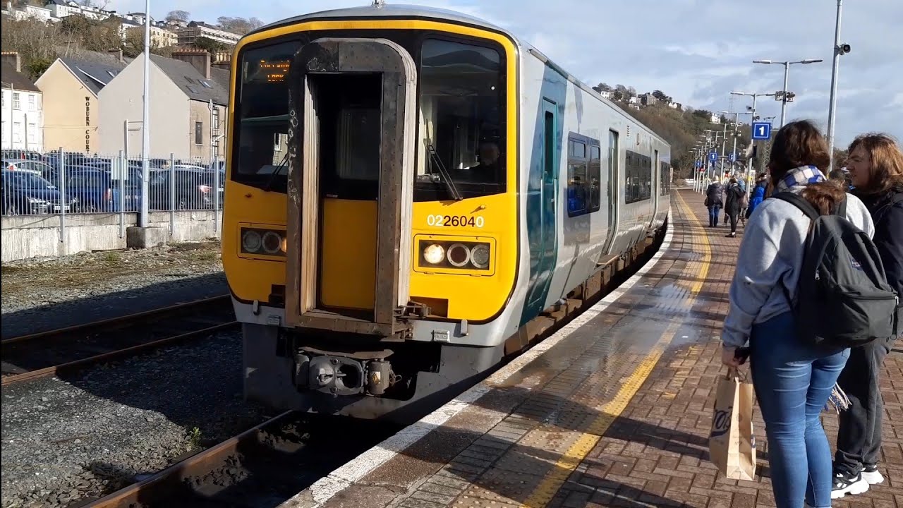 Journey on a 2600 Class Train from Cork Kent - Midleton. 18/2/2020.