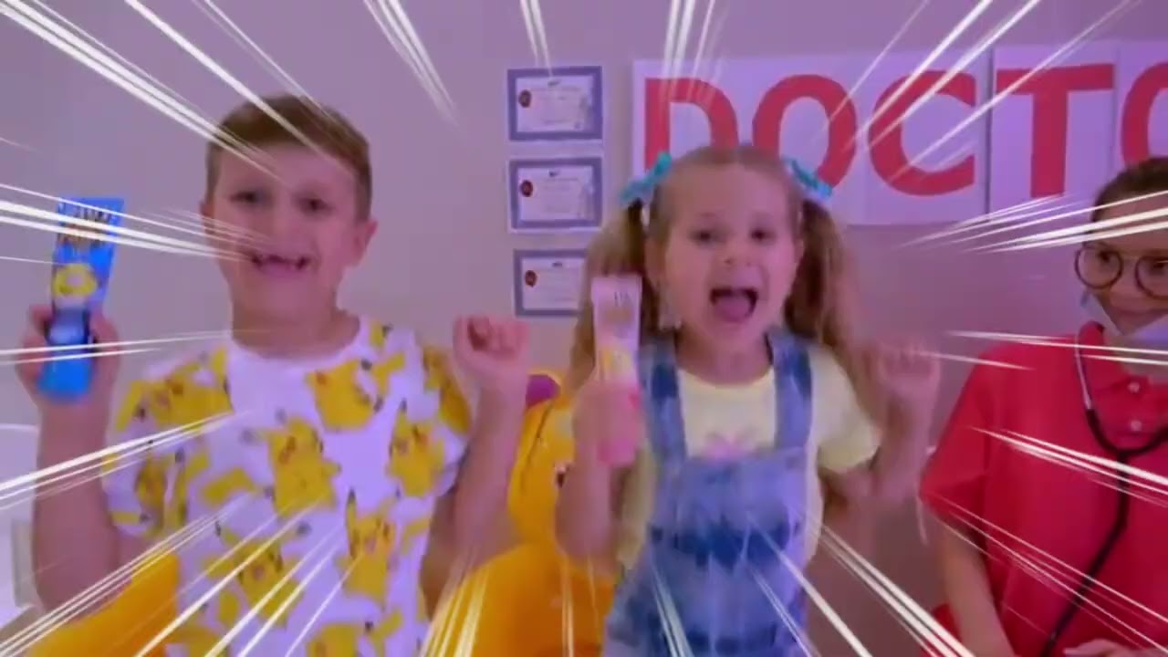 The doctor gave soap to Diana and Roma/ClipsEffects Sponsored by Gammavision csupo effects 