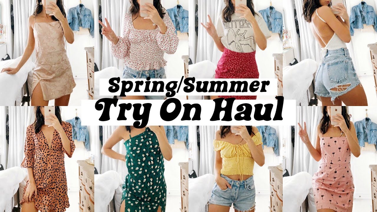 TRY ON SUMMER CLOTHING HAUL 2019 | VERGE GIRL