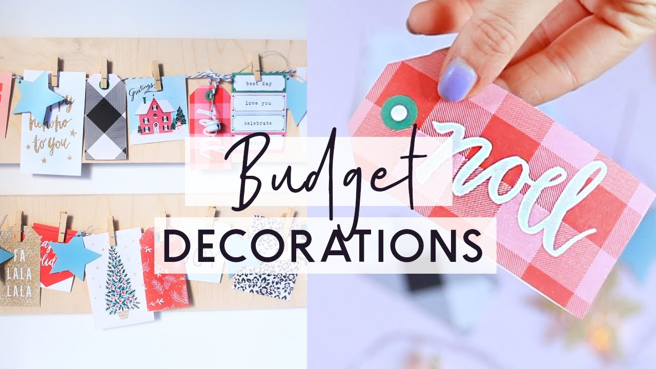 DIY Christmas Decorations on a Budget! ❄️ Easy and Cheap DIY Christmas Room Decor