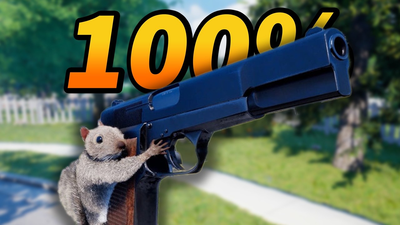 I 100%'d Squirrel with a Gun. It was Nuts.