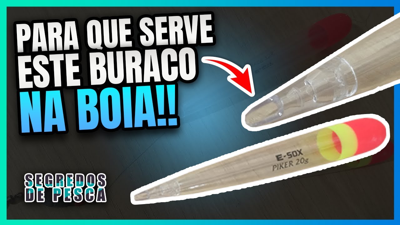 Uma maneira diferente de montar a boia!!