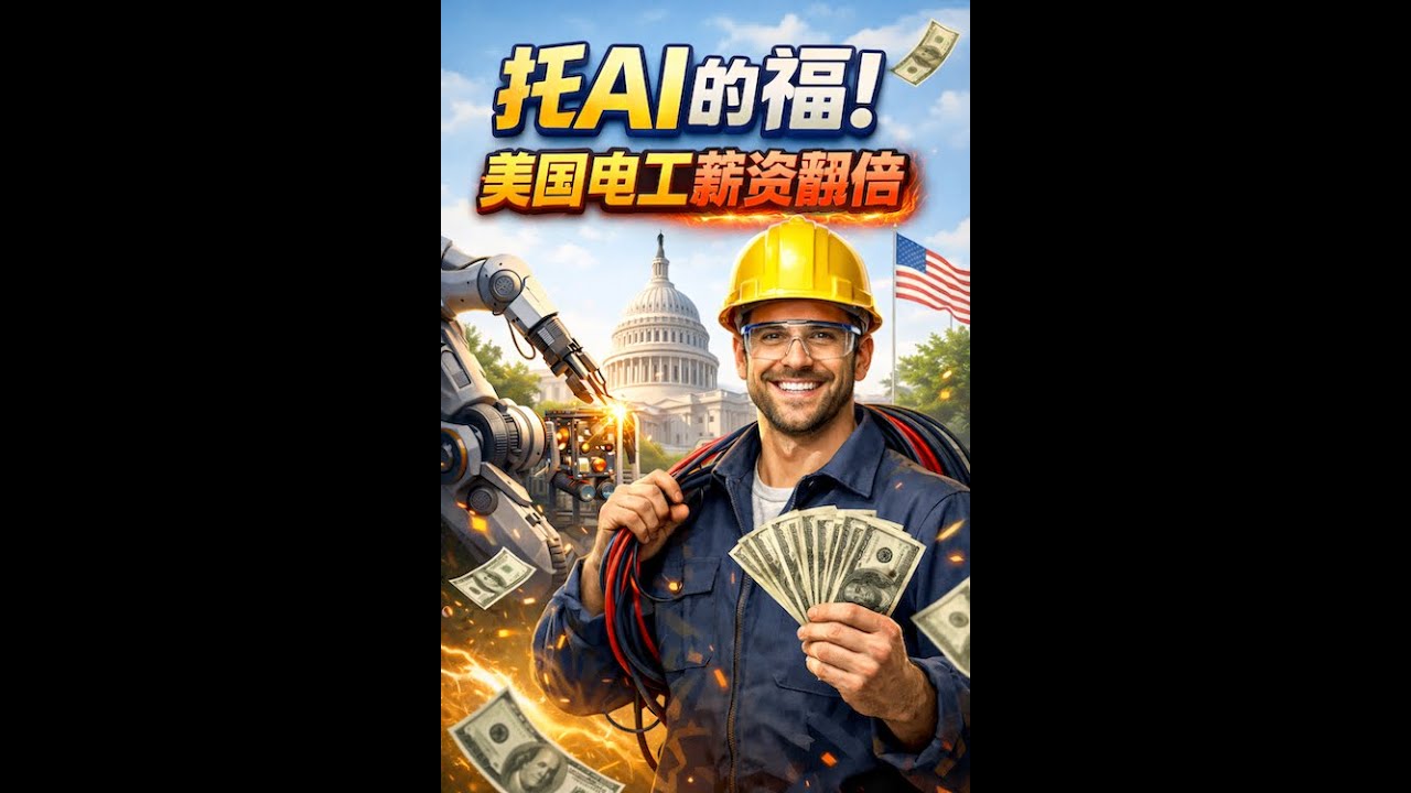 电工成美国AI行业香饽饽，拿六位数美元年薪