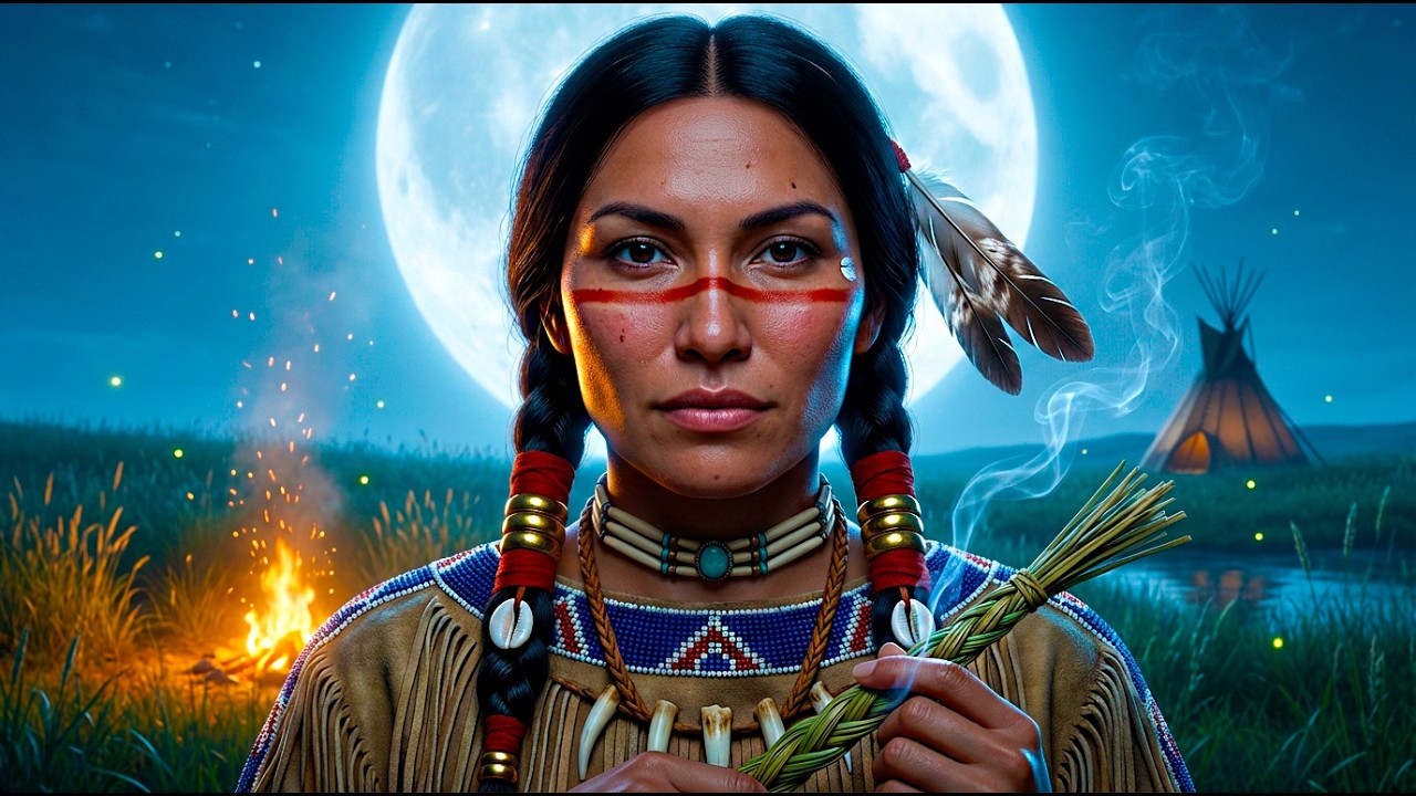 Lakota Ancestral Ceremony Under Full Moon | Native American Women's Sacred Chant