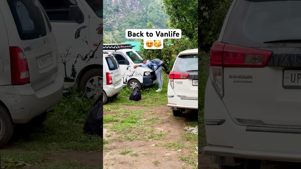 Back to vanlife ❤️🥳 #vanlifewithravi #vanlifeinindia #vanlife