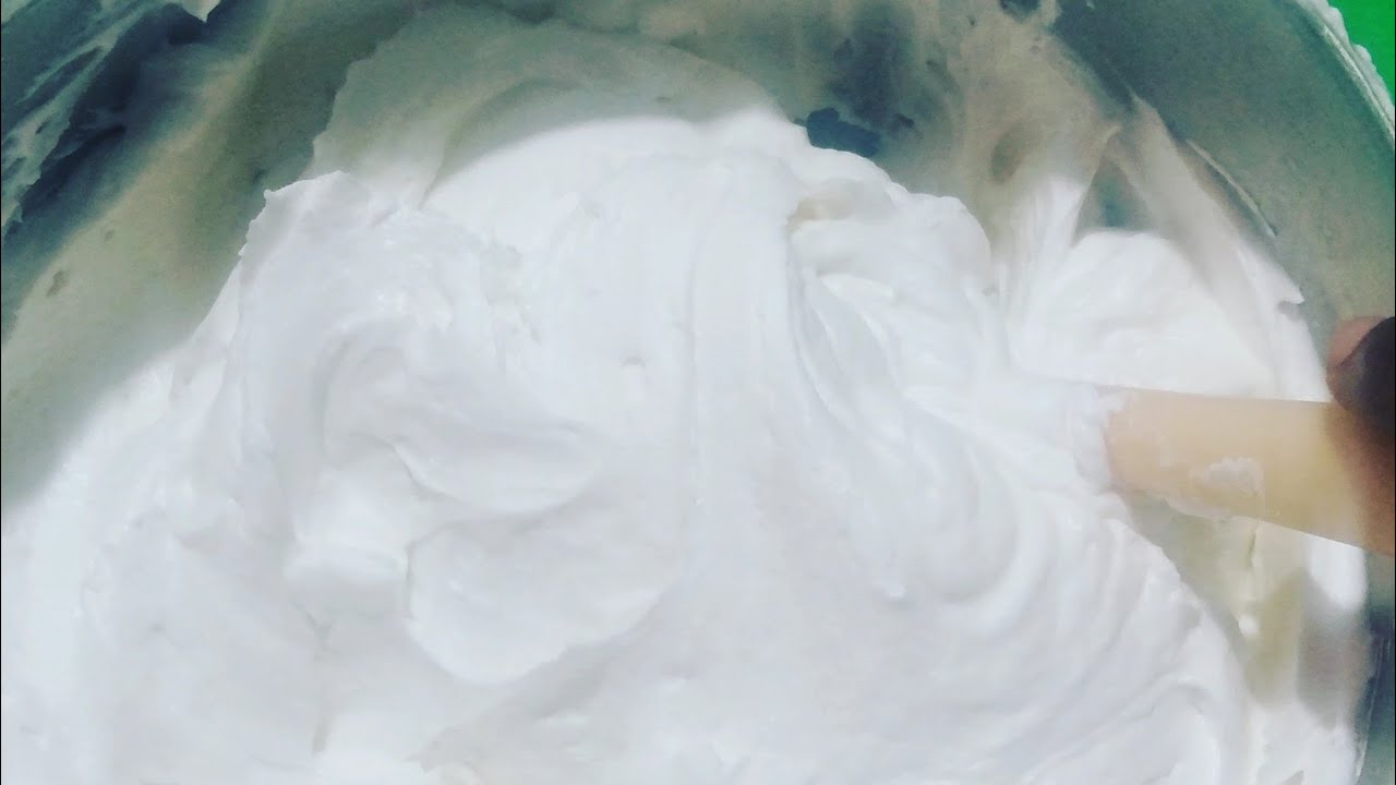 how to make shortening buttercream frosting || fluffy white fat buttercream recipe
