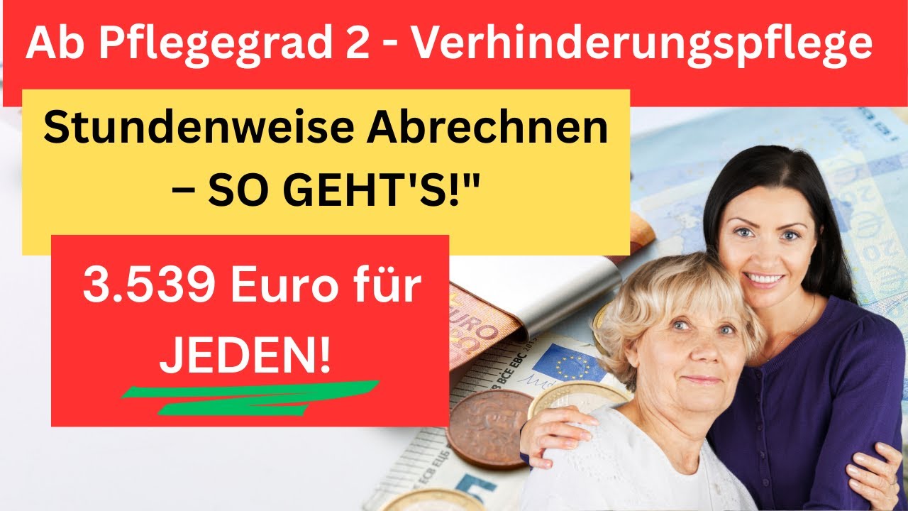 Pflegegeld-Falle umgehen! Die beste Strategie für deine 3539 € Verhinderungspflege.