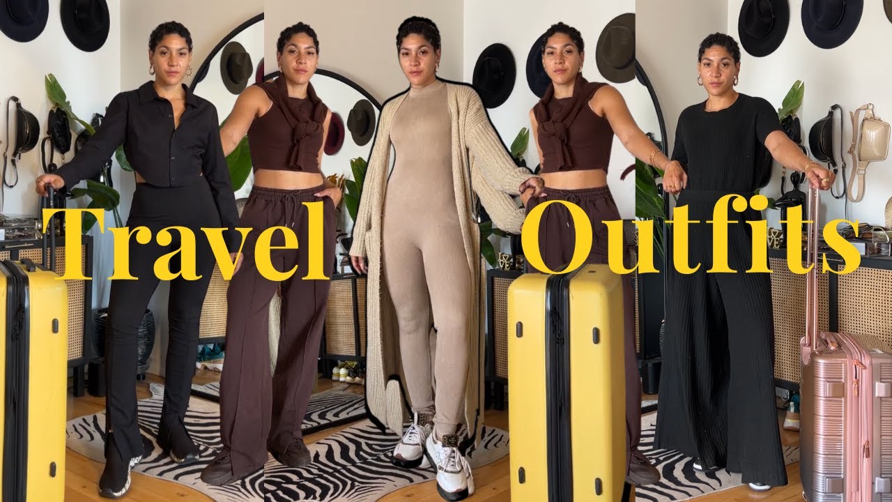 Stylish Travel Outfits | What to Wear to the Airport Long Flight Edition