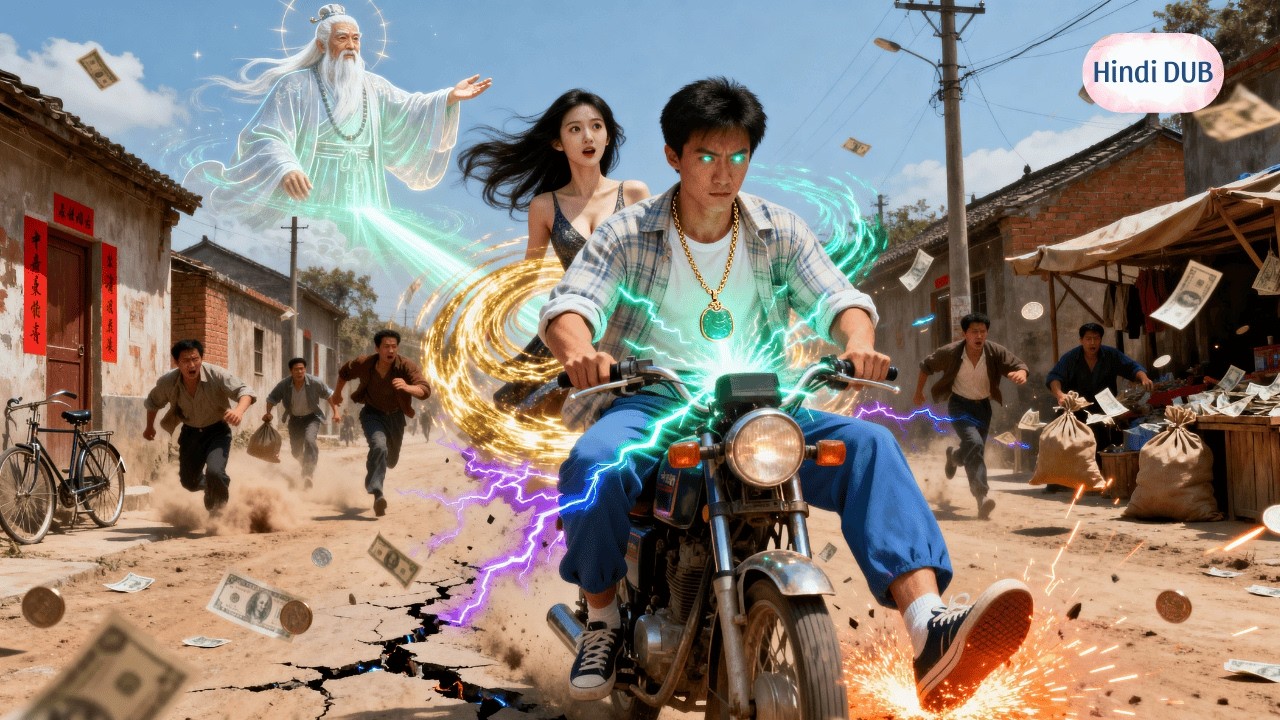 🪙 गांव का बेवकूफ भागते गिरा, अचानक पूर्वजों की शक्ति मिली और किस्मत पलट गई 🤯🔥