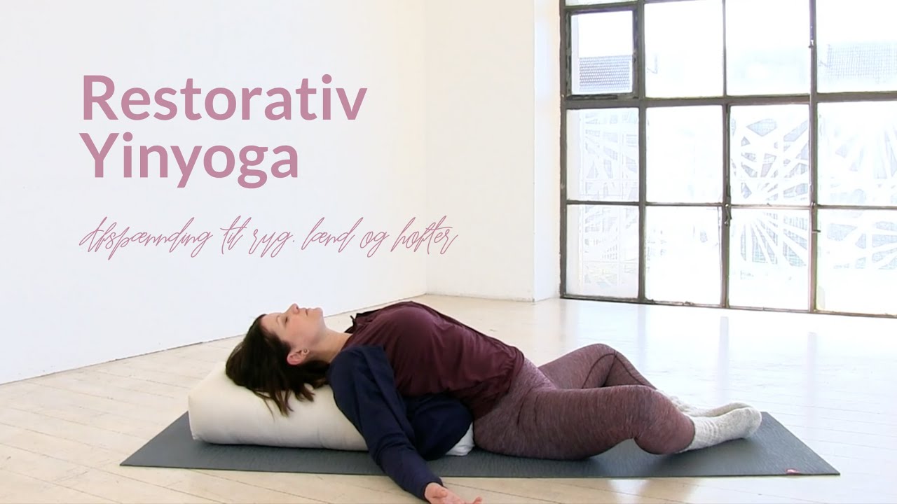 Yin Yoga mod stress & spændinger (17 min) | Restorativ Yin Yoga | Alle Niveauer