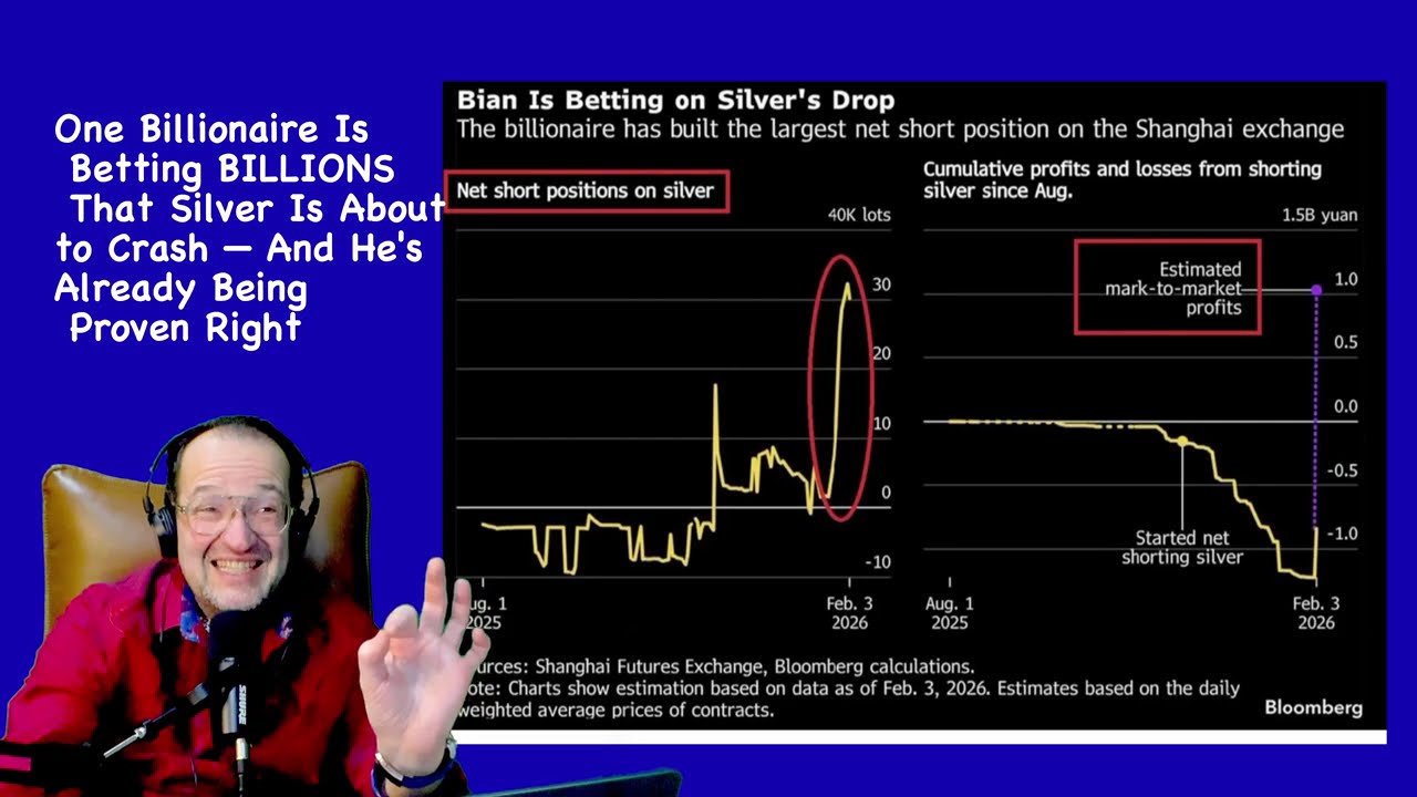 One Billionaire Is Betting BILLIONS That Silver Is About to Crash — And He's Being Proven Right