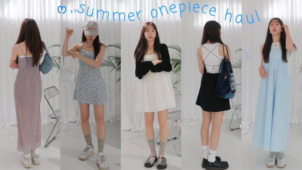 여름 원피스 하울 ઇଓ⠂˖❥ 데일리부터 휴가룩까지 다양하게 준비해써요(｡•̀ᴗ-)✧ 자라, 코스, 루루서울, 망고, 릿킴, 등등
