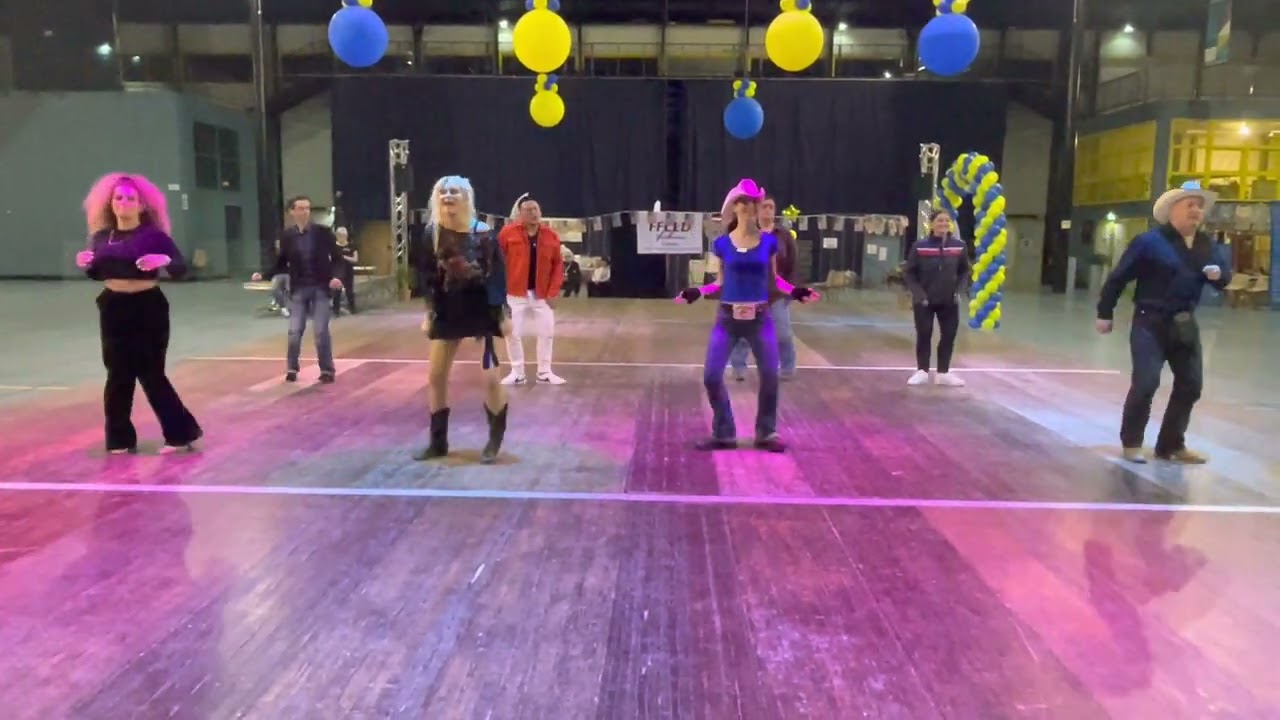 The Beast Line Dance de Rob Fowler / Bal aux  Rencontres Nationales FFCLD samedi 25 mars 2023