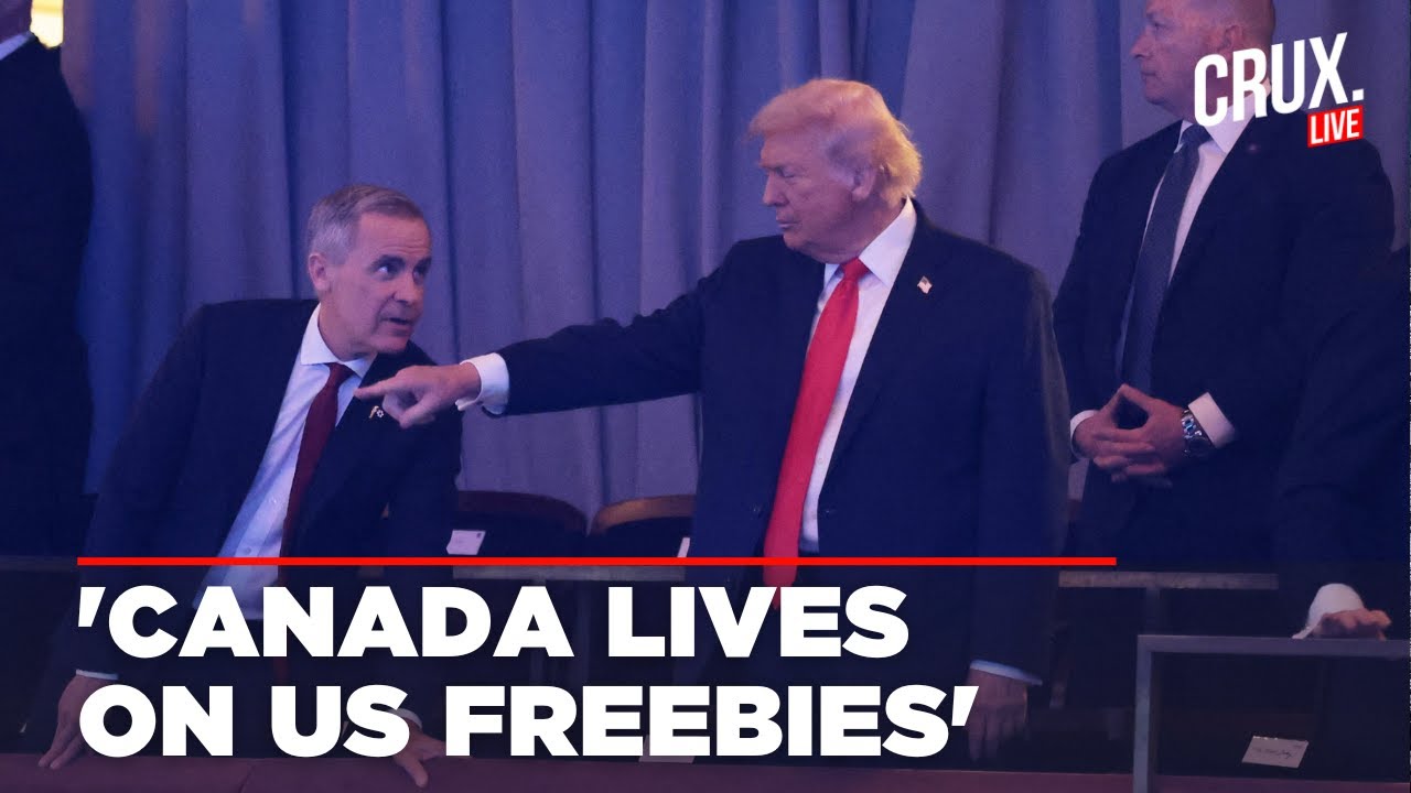 LIVE | 'Carney, Remember That' Trump Unleashes On 'Ungrateful' Canadian PM At Davos | WEF