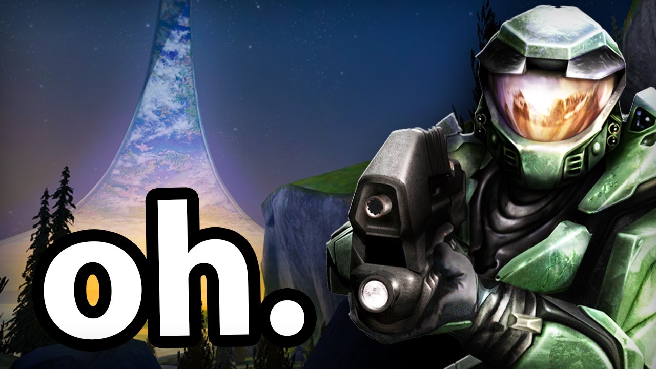 Я впервые сыграл в Halo CE.