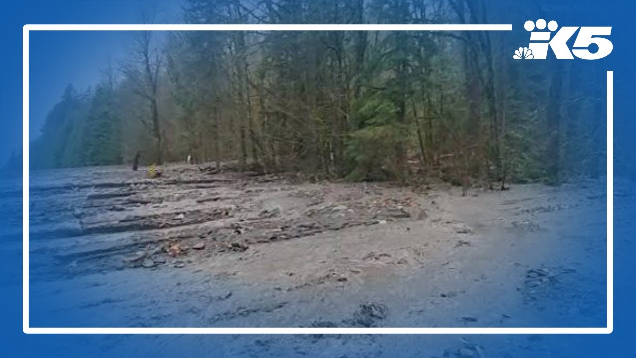 Nearly 50 miles of U.S. Highway 2 closed after flooding and mudslides