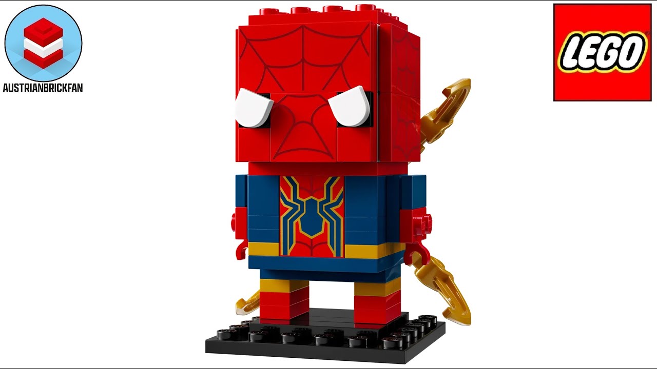 LEGO Marvel 40670 Iron Spider-Man Brickheadz &ndash; recenzja LEGO Speed Build
