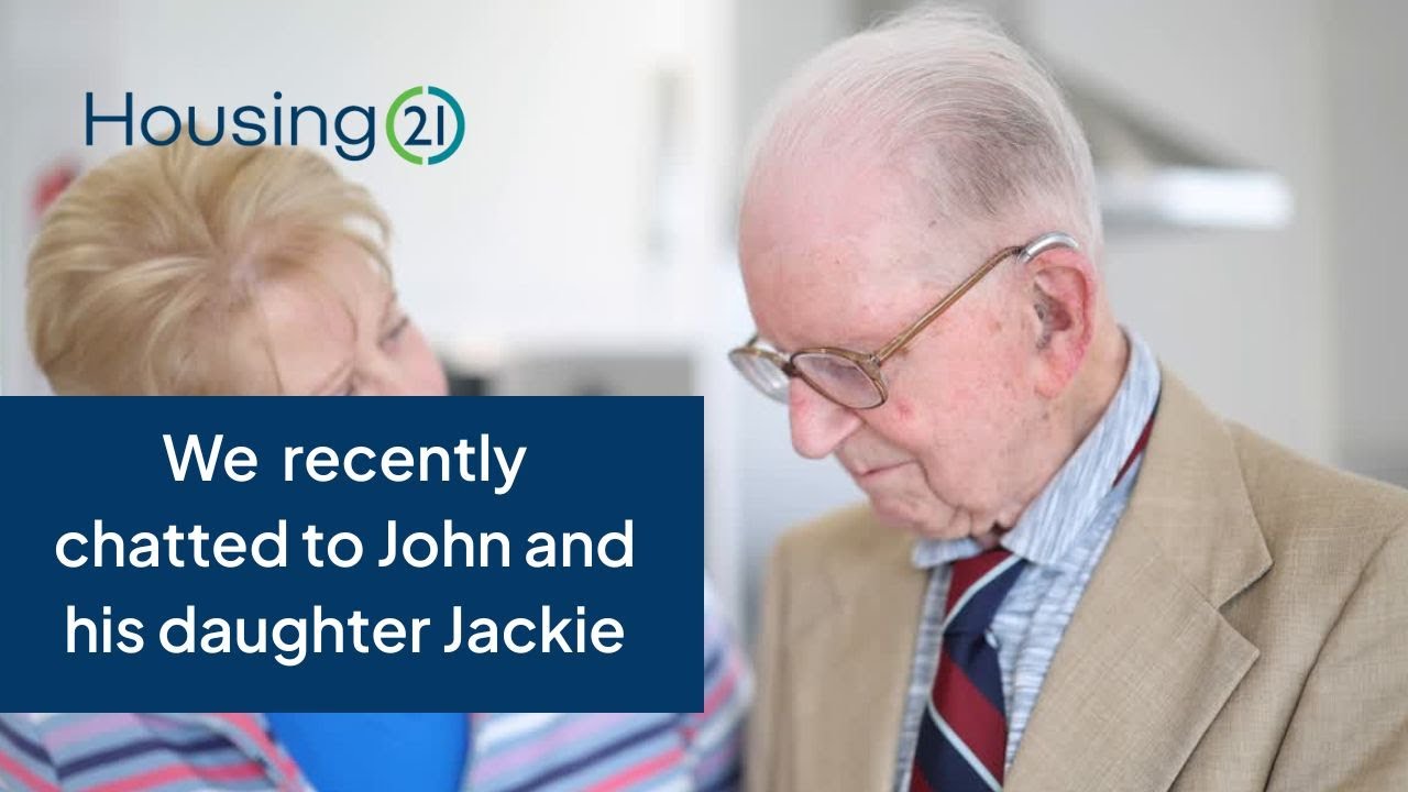 Why choose Extra Care with Housing 21? Meet John who explains why he chose to live here.