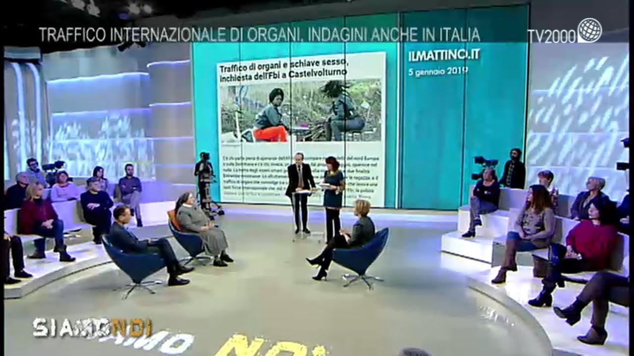 Siamo Noi, 15 gennaio 2019 - Traffico internazionale di organi: coinvolta anche l'Italia