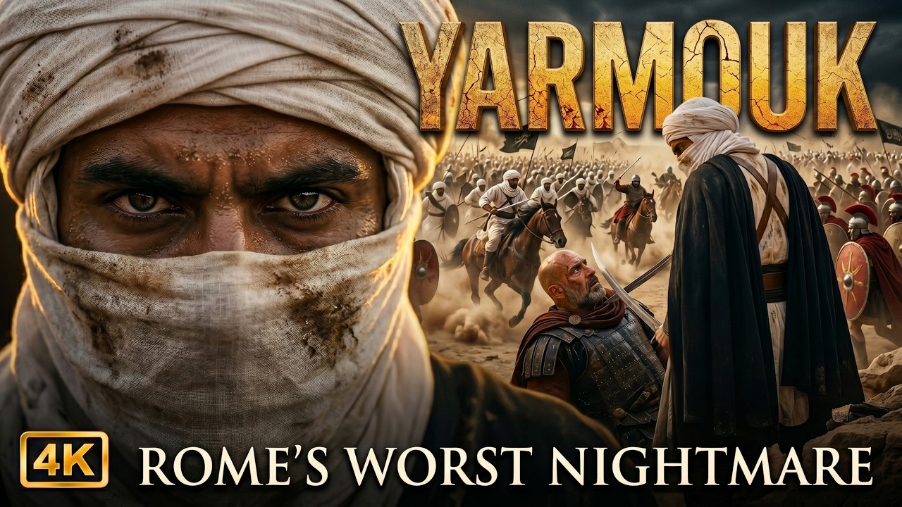 Why Khalid Bin Walid (RA) was impossible to defeat? | The Battle of Yarmouk | Full Documentary 4K