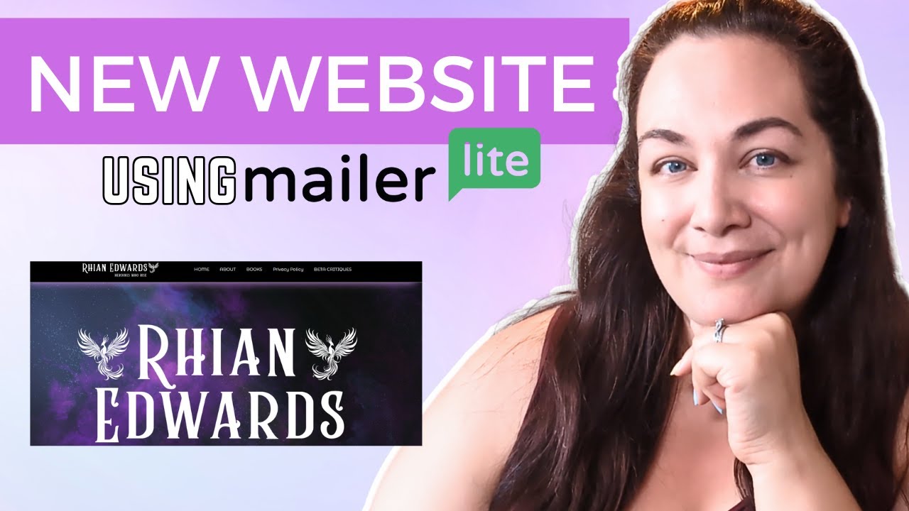 Create a Stunning Author Website Using MailerLite (No Code Needed!)
