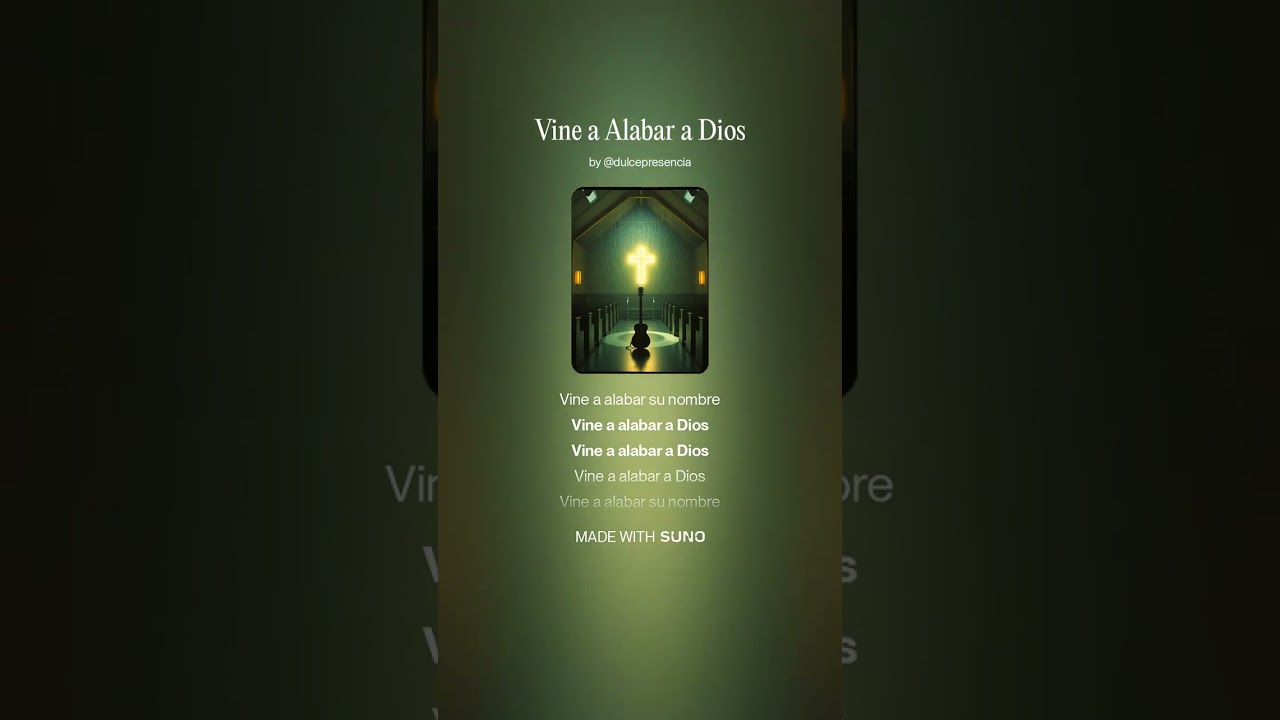 Vine a Alabar a Dios | Versi&oacute;n Ac&uacute;stica &ndash; Cover