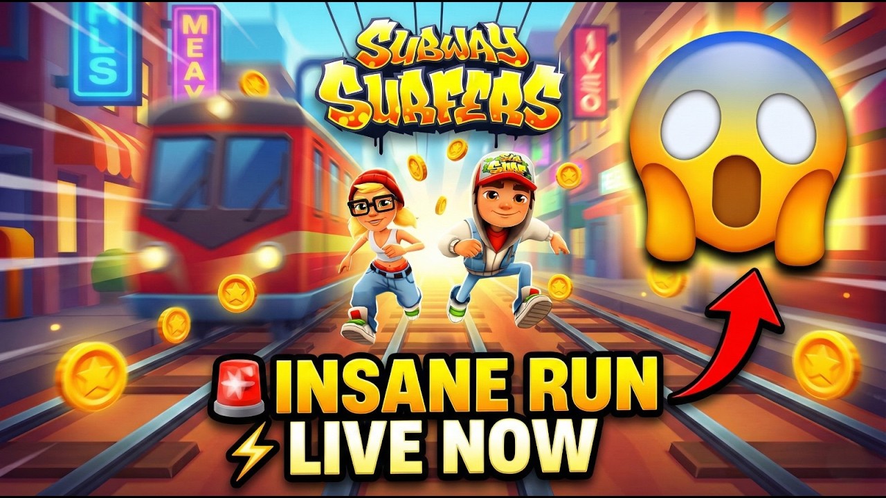 Subway Surfers Morning Million Run 😱 | INSANE High Score LIVE 🔥 #shorts
