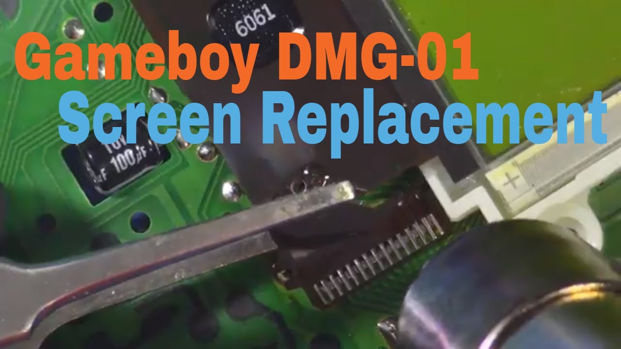 Nintendo Gameboy DMG 01 Screen Replacement