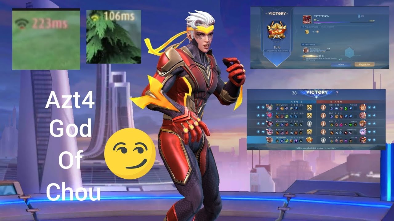 chou game play. the god of freestyle 