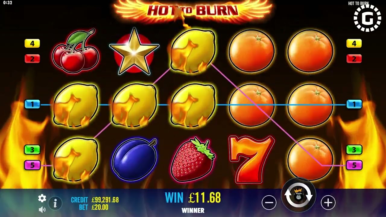 Hot to Burn by Reel Kingdom Slot Features | GamblerID