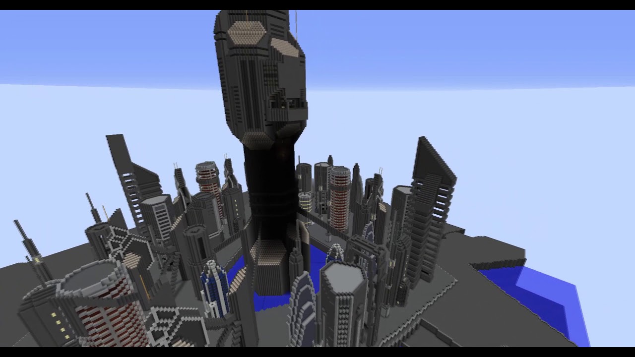 Stargate In Minecraft : Atlantis city Finale Version