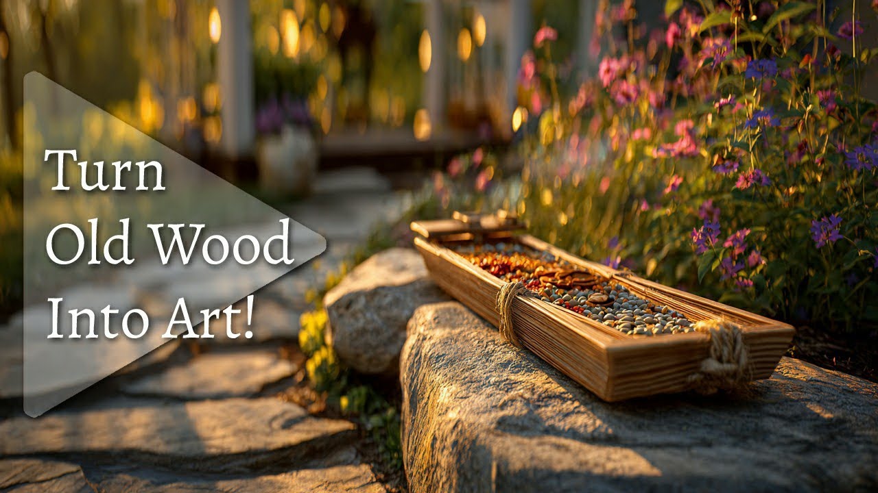 🛠️ Branch to Beauty : Brilliant Wood Crafts for Garden Lovers 🌿