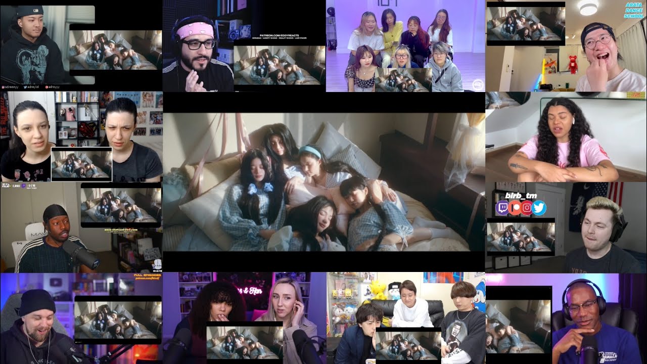 ILLIT (아일릿) 'Magnetic' MV Reaction Mashup