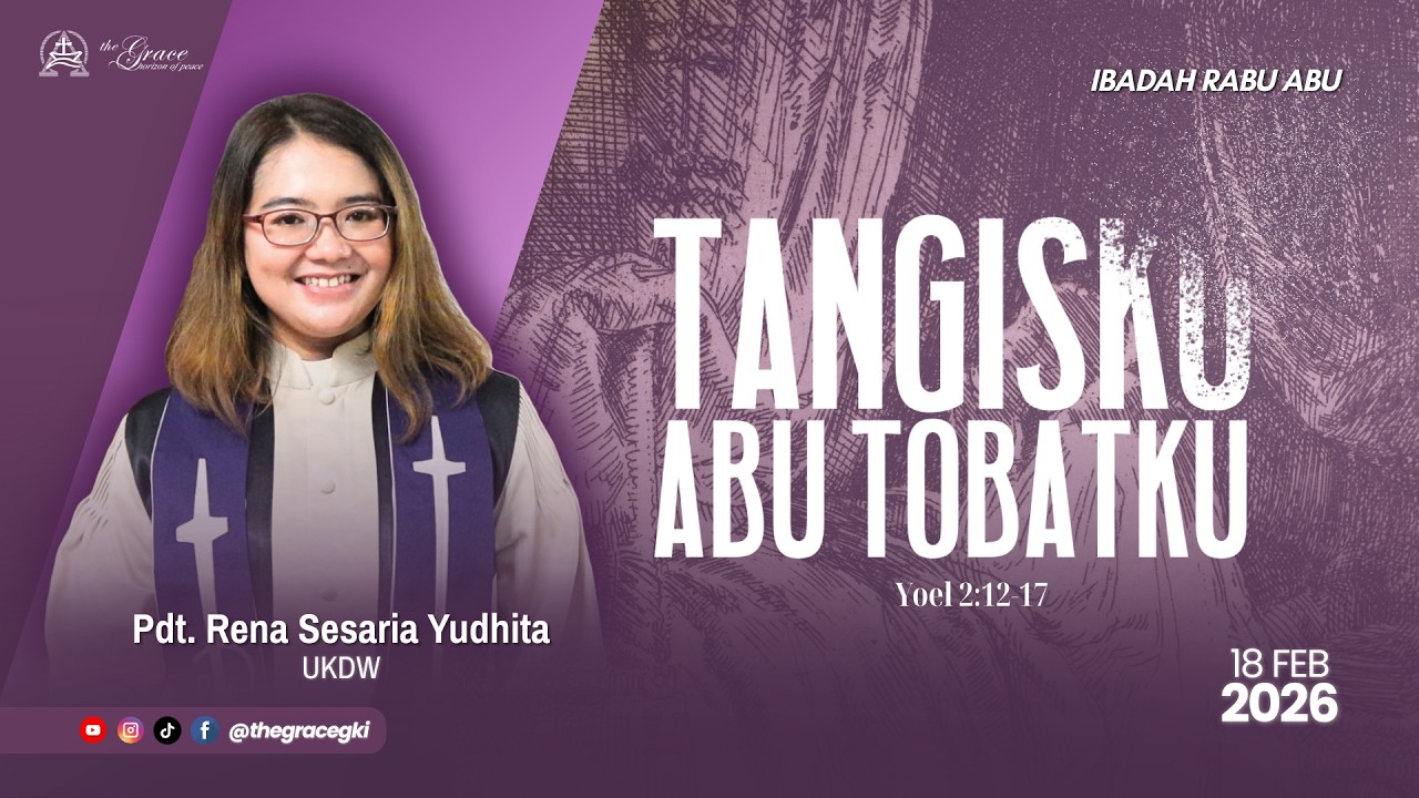 IBADAH RABU ABU | Rabu, 18 Februari 2026 Pukul 19.30 | Pdt. Rena Sesaria Y (UKDW)