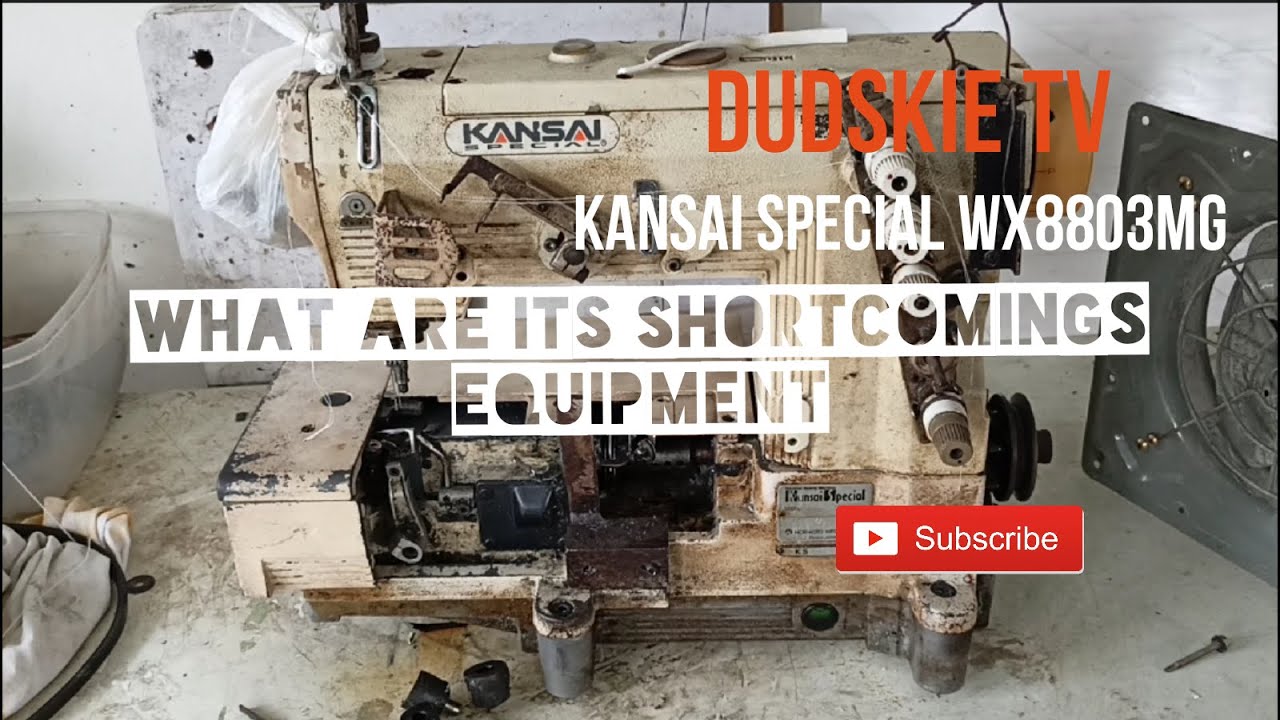 Kansai Special WX8803MG industrial sewing coverstitch.