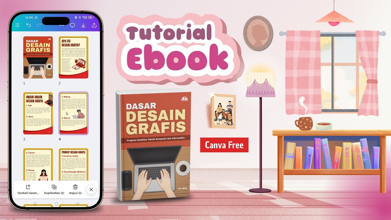 Cara Membuat Ebook dengan Canva || Tutorial Booklet
